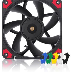 Вентилатор Noctua 120mm NF-A12x25-PWM chromax black swap 1