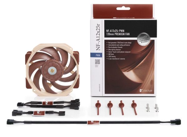 Вентилатор Noctua 120mm NF, A12x25R-PWM 4