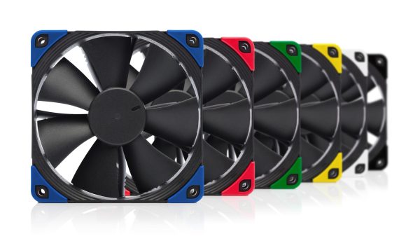 Вентилатор Noctua 120mm NF-F12 PWM Chromax.black.swap 3