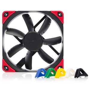 Вентилатор Noctua 120mm NF-S12A PWM Chromax.black.swap 1