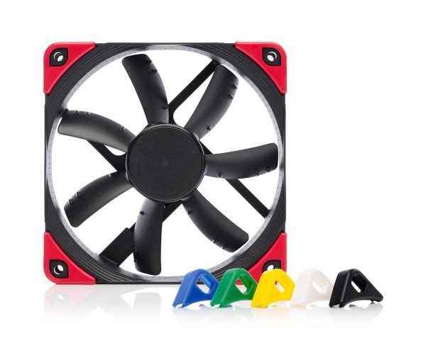 Вентилатор Noctua 120mm NF-S12A PWM Chromax.black.swap 1