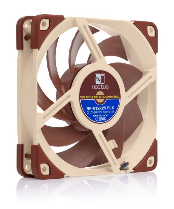 Вентилатор Noctua NF-A12x25 FLX, 120 mm 5