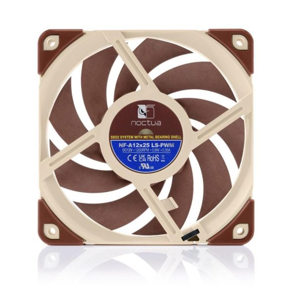 Вентилатор Noctua NF-A12x25 LS-PWM, 120mm 3