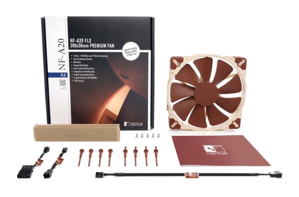 Вентилатор Noctua NF-A20 FLX 200x200x30mm 4