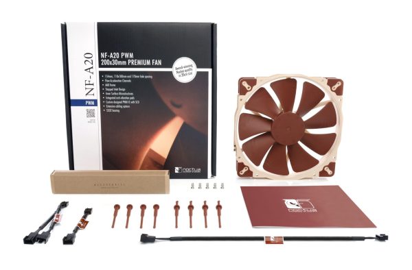 Вентилатор Noctua NF-A20 PWM 200x200x30mm 4
