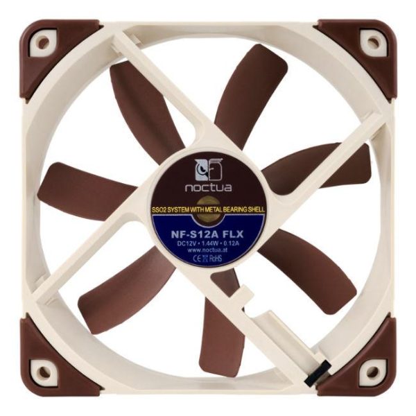 Вентилатор Noctua NF-S12A FLX 120mm 3