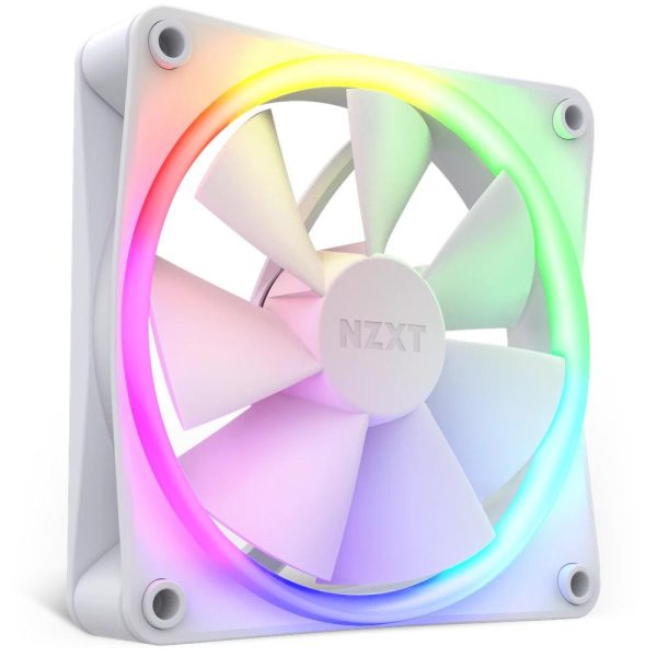 Вентилатор NZXT F120 RGB Бял 1