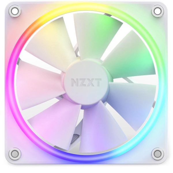 Вентилатор NZXT F120 RGB Бял 2
