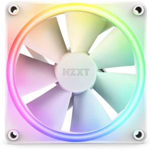 Вентилатор NZXT F120 RGB Duo, Бял 1