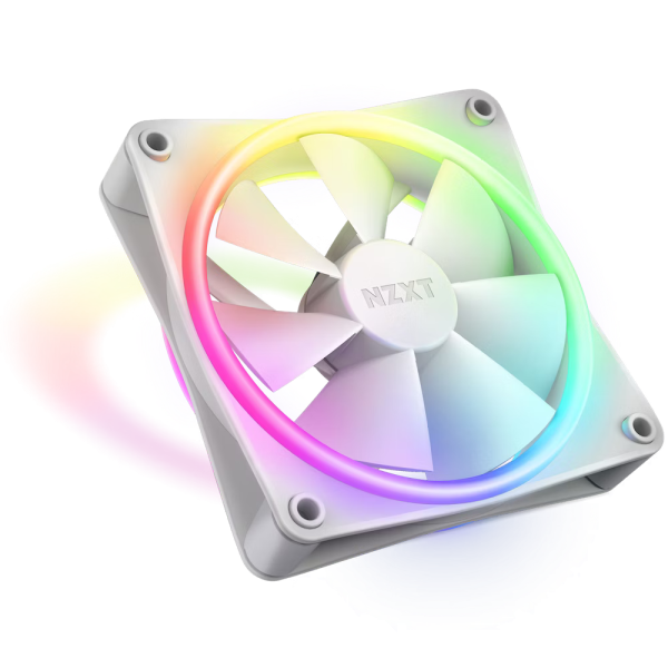Вентилатор NZXT F120 RGB Duo, Бял 2