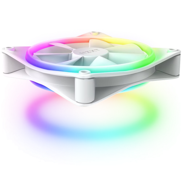 Вентилатор NZXT F120 RGB Duo, Бял 3