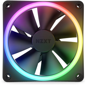 Вентилатор NZXT F120 RGB Duo, Черен 1