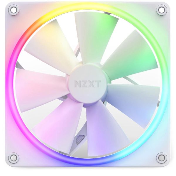 Вентилатор NZXT F140 RGB Бял 2