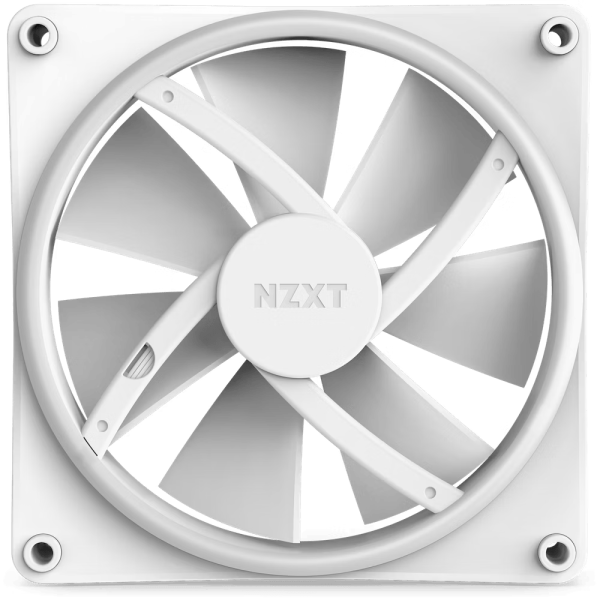 Вентилатор NZXT F140 RGB Duo, Бял 6