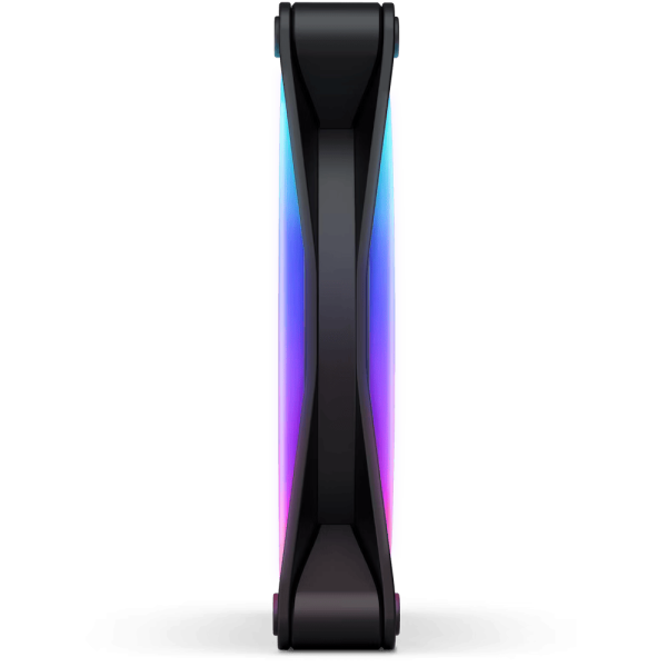 Вентилатор NZXT F140 RGB Duo, Черен 3