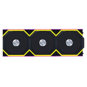 Вентилатори 3бр Lian Li UNI FAN SL Wireless ARGB PWM - 120 mm Черен + Контролер 1