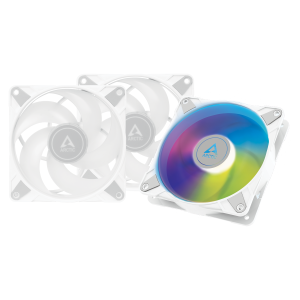 Вентилатори ARCTIC P12 White, A-RGB, 120mm, 3 Fan комплект 1