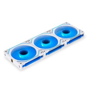Вентилатори Lian-Li UNI SL-INF 120, ARGB, 3 Fan комплект, Включен контролер, Бял 1
