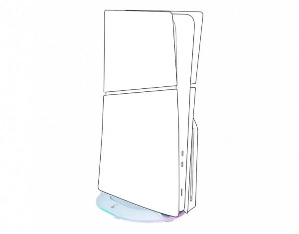 Вертикална поставка Nacon, За конзола с хъб PS5 Slim 2