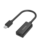 Видео адаптер Hama, Mini DisplayPort - HDMI™ гнездо, Ultra-HD 4K 1