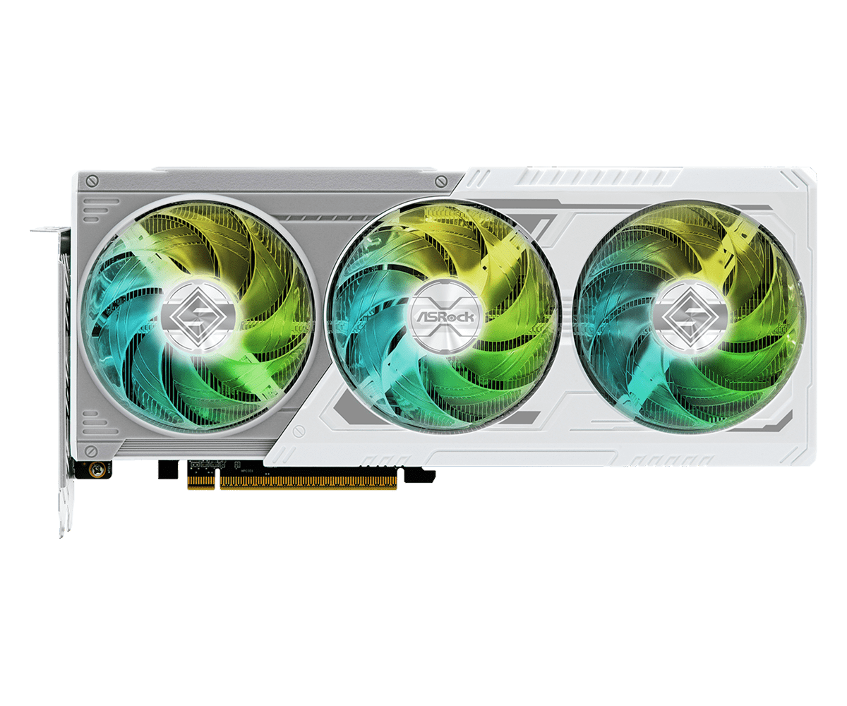 Видео карта ASRock RADEON RX 9060 XT Steel Legend 16GB OC GDDR6 1