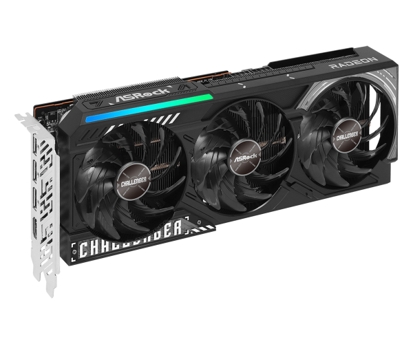 Видео карта ASROCK RADEON RX 9070 Challenger 16GB GDDR6 3