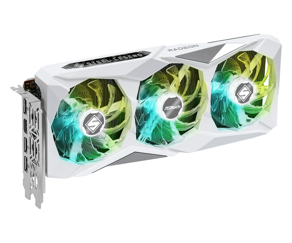 Видео карта ASROCK RX 7600 Steel Legend OC 8GB GDDR6 2