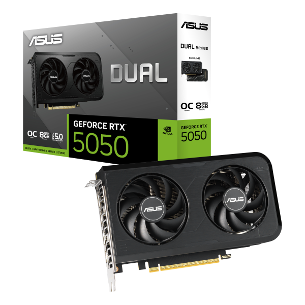 Видео карта ASUS DUAL RTX 5050 OC 8GB GDDR6 10