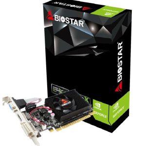 Видео карта BIOSTAR GeForce GT 610, 2GB, SDDR3, 64 bit, DVI-I, D-Sub, HDMI 1