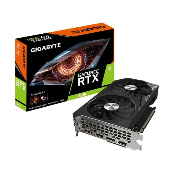Видео карта GIGABYTE GeForce RTX 3060 GAMING OC 8GB GDDR6 5