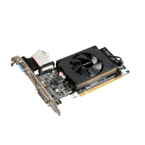 Видео карта GIGABYTE GV-N710D3-2GL, 2GB, GDDR3, 64 bit, DVI-D, D-Sub, HDMI, rev 1.0 1