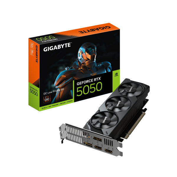 Видео карта GIGABYTE RTX 5050 OC Low Profile 8GB GDDR6 8