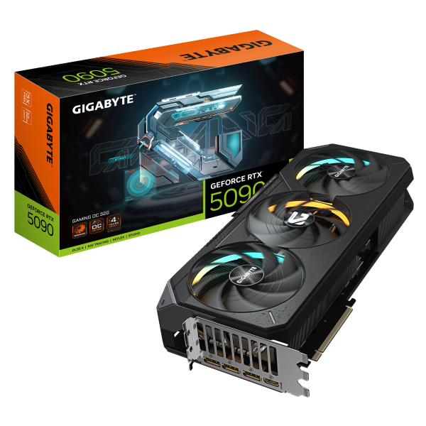 Видео карта GIGABYTE RTX 5090 GAMING OC 32GB GDDR7 9