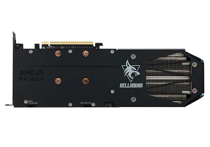 Видео карта PowerColor RADEON RX 9060 XT Hellhound OC 8GB GDDR6 4