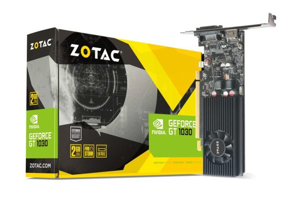 Видео карта ZOTAC GeForce GT 1030 2GB GDDR5 Low Profile 6