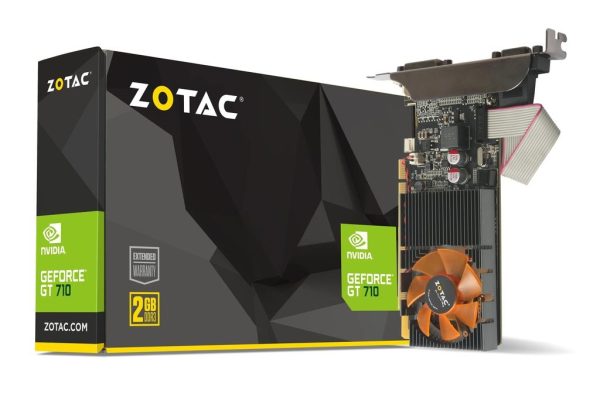 Видео карта ZOTAC GeForce GT 710 2GB GDDR5 6