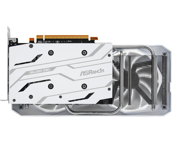 Видеокарта ASRock AMD Radeon RX 6600 Challenger White 8GB 5