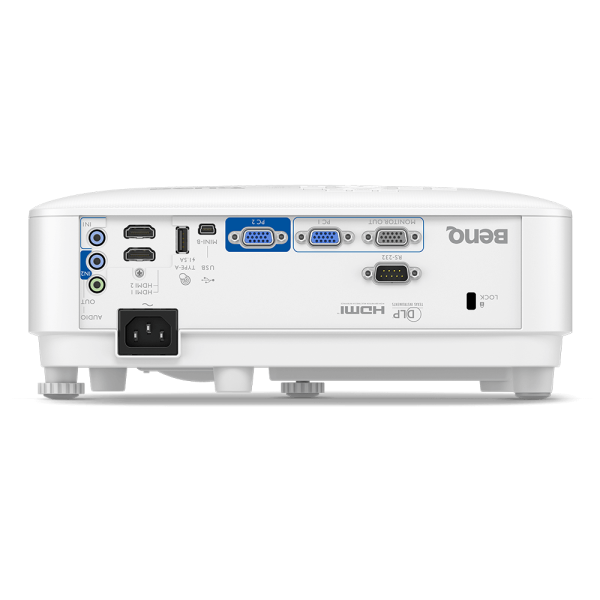 Видеопроектор BenQ MX808STH, DLP, XGA, 3600 ANSI, 20 000:1, Късофокусен, бял 6
