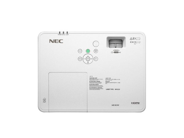 Видеопроектор NEC ME383W, 1280 x 800 (WXGA) , 3800 ANSI, LCD, 16000:1 5