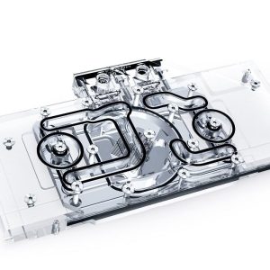 Воден блок за видео карта Alphacool Eisblock Aurora Acryl GPX-A Radeon RX 6700XT Reference with Backplate 1
