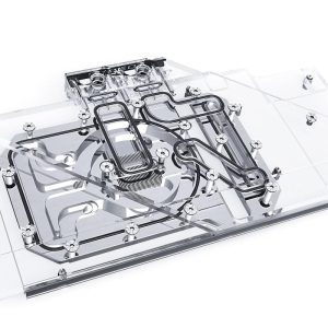Воден блок за видео карта Alphacool Eisblock Aurora Acryl GPX-A Radeon RX 6800/6800XT Strix/TUF with Backplate 1