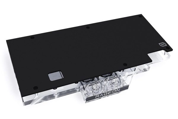 Воден блок за видео карта Alphacool Eisblock Aurora Acryl GPX-A Radeon RX 6800/6800XT Strix/TUF with Backplate 3