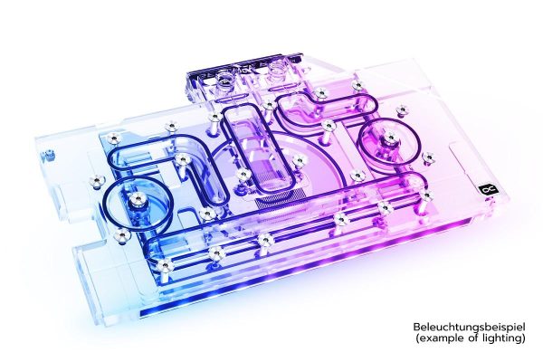 Воден блок за видео карта Alphacool Eisblock Aurora Acryl GPX-N RTX 3070 TUF/DUAL with Backplate 2