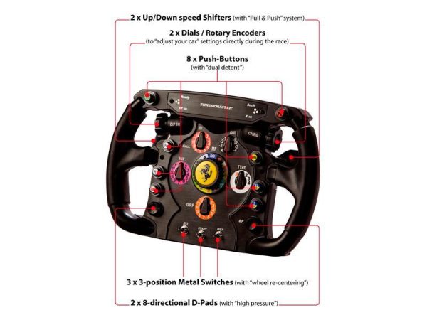 Волан THRUSTMASTER, Ferrari F1 Wheel Add-On, серия  Ferrari 3