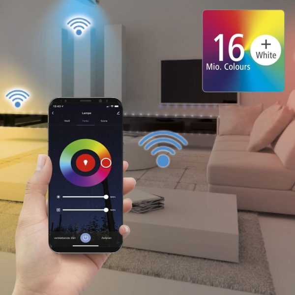 Wi-Fi контролер за LED ленти HAMA, Гласов контрол, App Control 10