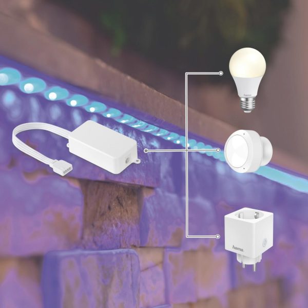 Wi-Fi контролер за LED ленти HAMA, Гласов контрол, App Control 12