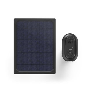 WiFi външна камера Hama, Със соларен панел, Батерии, Детектор за движение, 1080p 1