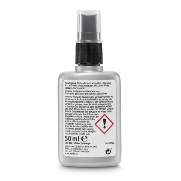 Xavax Почистващ спрей за ютии 50 ml 3