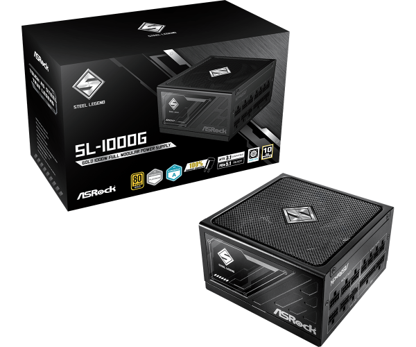 Захранващ блок ASRock Steel Legend 1000W 80+ Gold 6