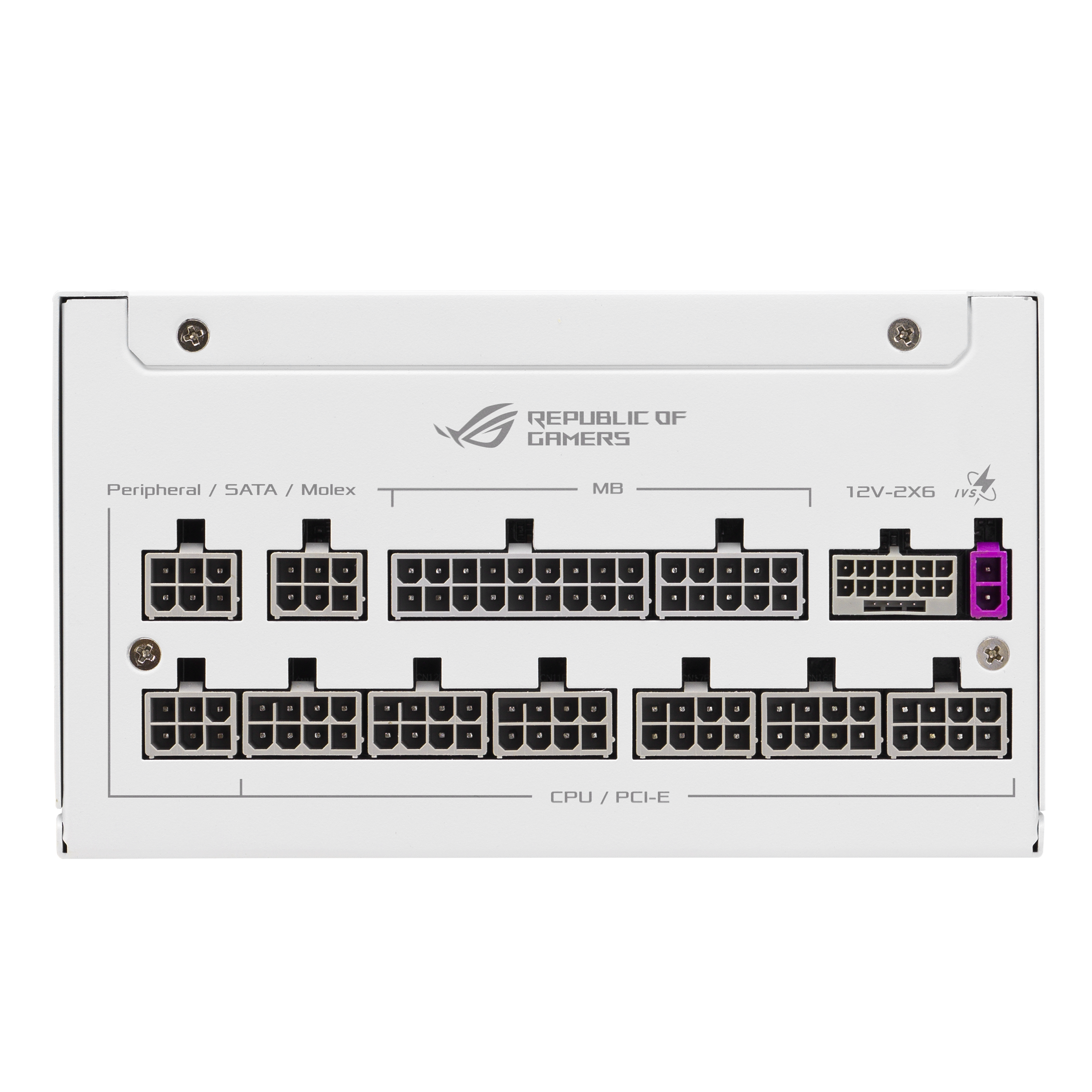 Захранващ блок ASUS ROG STRIX 1000W White Edition, 80+ Platinum PCIe 5.1, Fully Modular 10